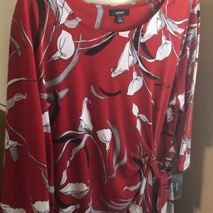 NWT AFANI Ladies blouse XL